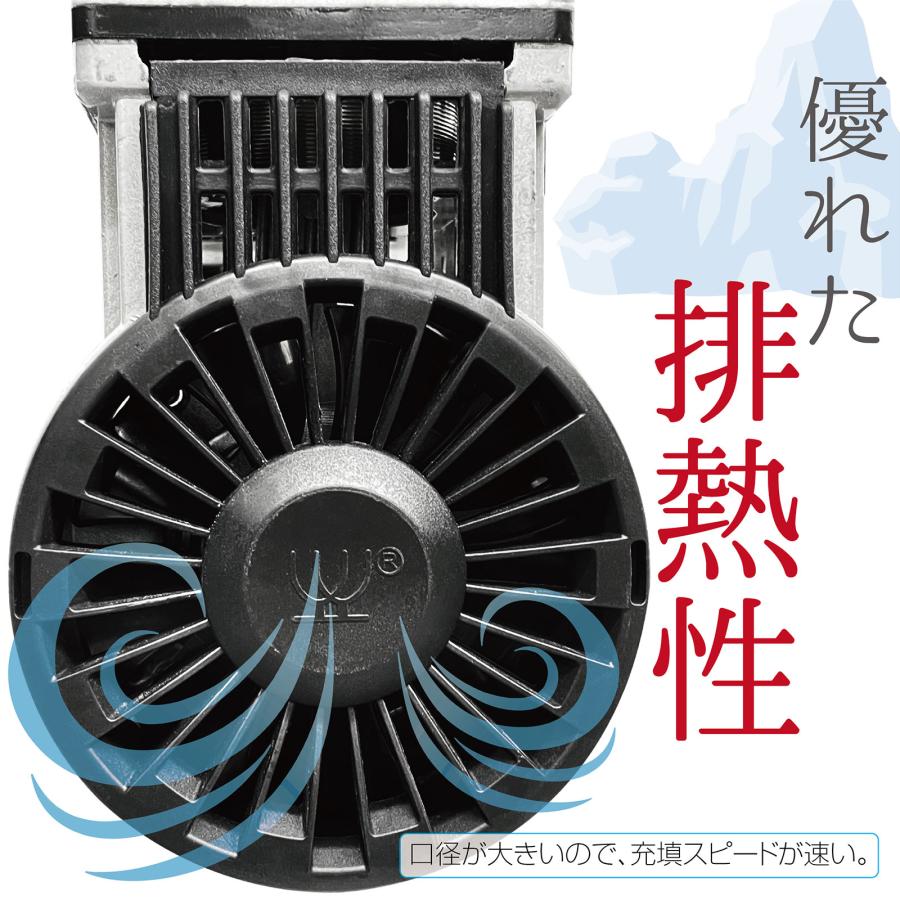 コンプレッサー 200v 静音 オイルレス 90L #1684｜shimabukuroshop｜05