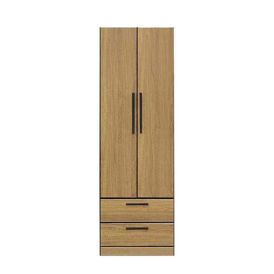 期間限定特価 ワードローブ おしゃれ 収納 北欧 衣類 クローゼット タンス ハンガーラック 木目調 洋服収納 洋服タンス ナット 60 ナチュラル 取手bk 配送員設置 Seal限定商品 Bitcoinbro Frankhawley Com