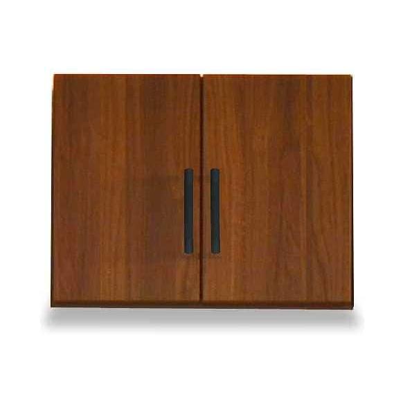 関家具 上置 ナット 奥行42cm用 60＊42 ウエンジ／取手ブラック