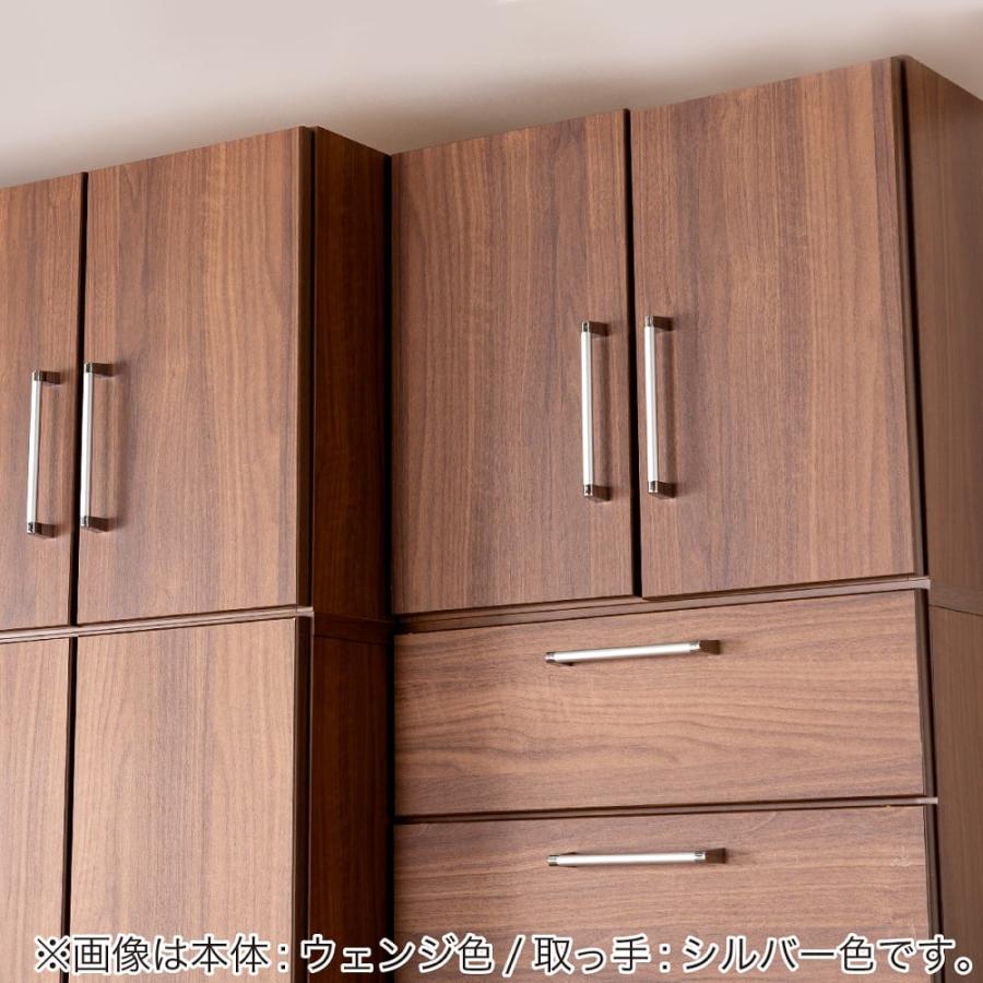 上置 ナット スライドワード用 90＊56 ウエンジ／取手ゴールド 