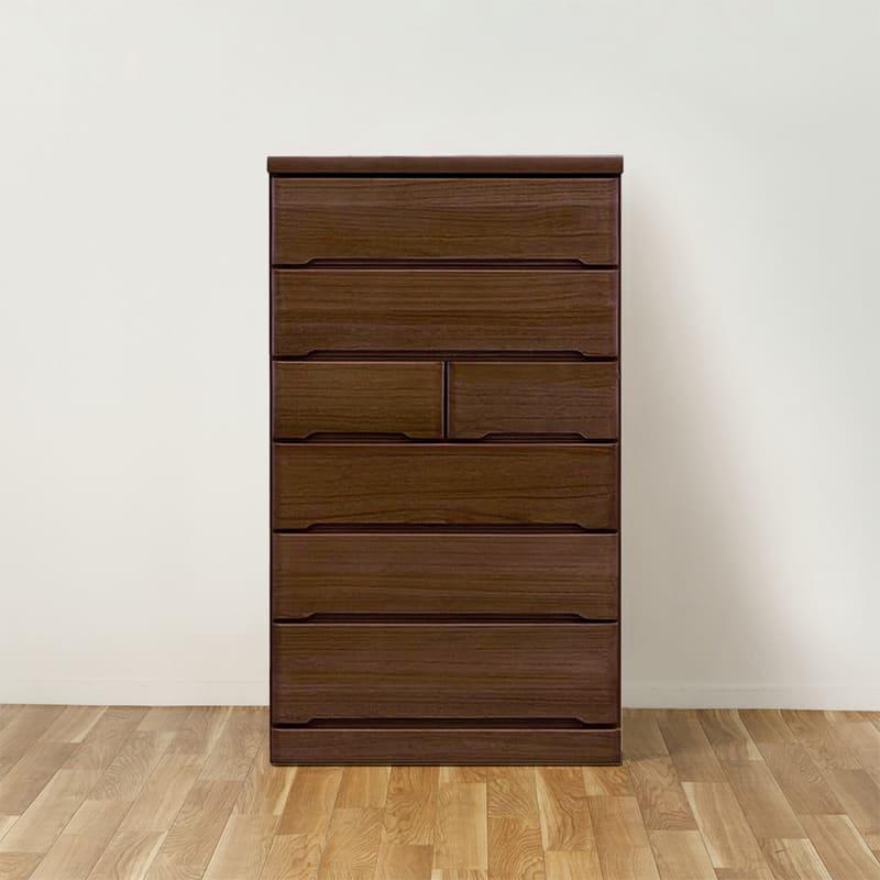 チェスト おしゃれ 収納 衣類 大容量 リビング タンス 洋服収納 木目 幅80cm 引出し ハイチェスト マースト80 6 桐 ブラウン 配送員設置 島忠 ホームズ Paypayモール店 通販 Paypayモール