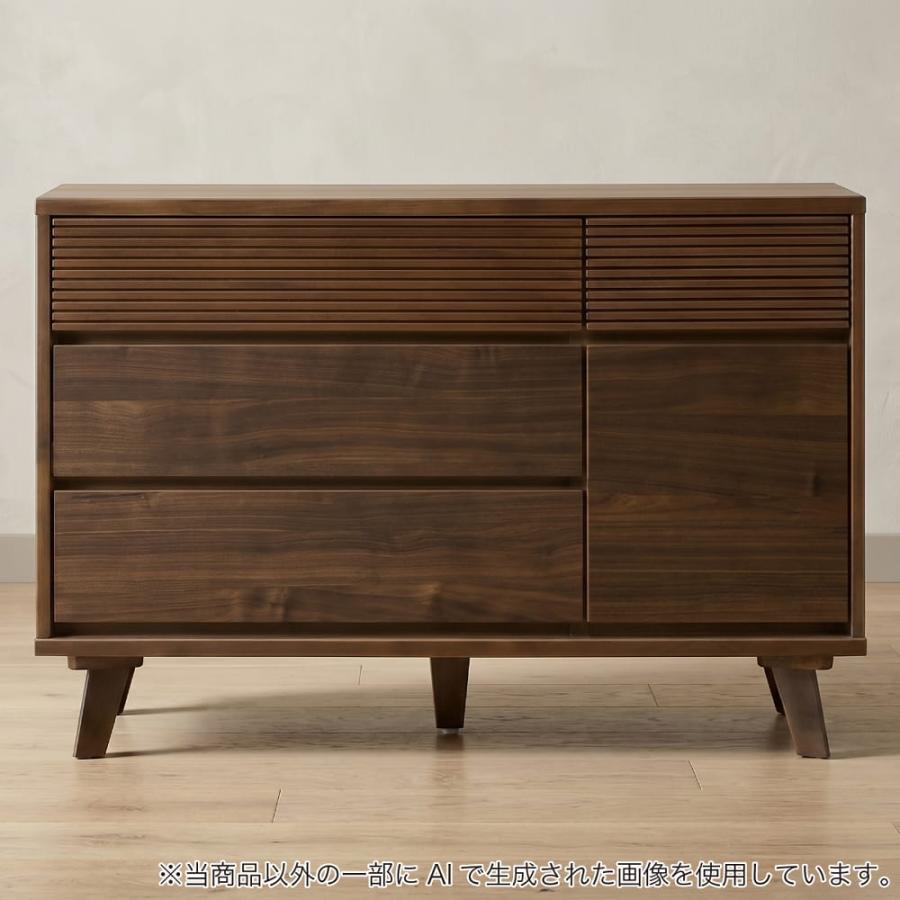シギヤマ家具工業 ローチェスト CW 120ローチェスト WN (大型配送便