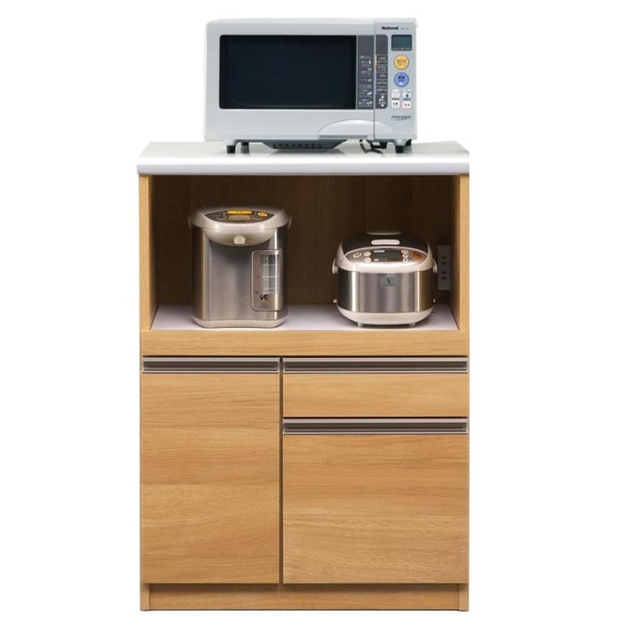 キッチンカウンター レンジ台 間仕切り 背面化粧 食器棚 日本製 ハイ