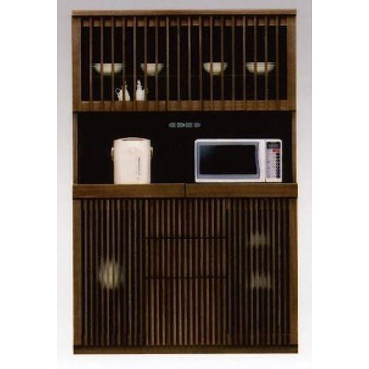 食器棚 幅1 和風 キッチン収納 キッチンボード レンジ台 日本製 ダイニングボード 山水 1 オープン Br 配送員設置 島忠 ホームズ Paypayモール店 通販 Paypayモール