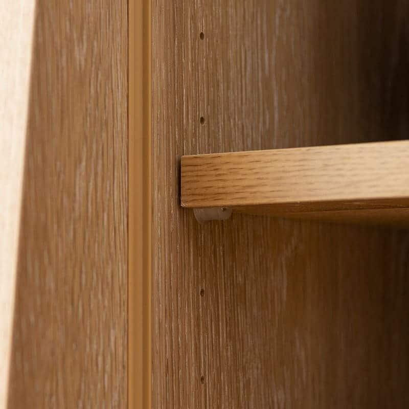 モリタインテリア工業 食器棚 引き戸 キャビネット キッチン収納