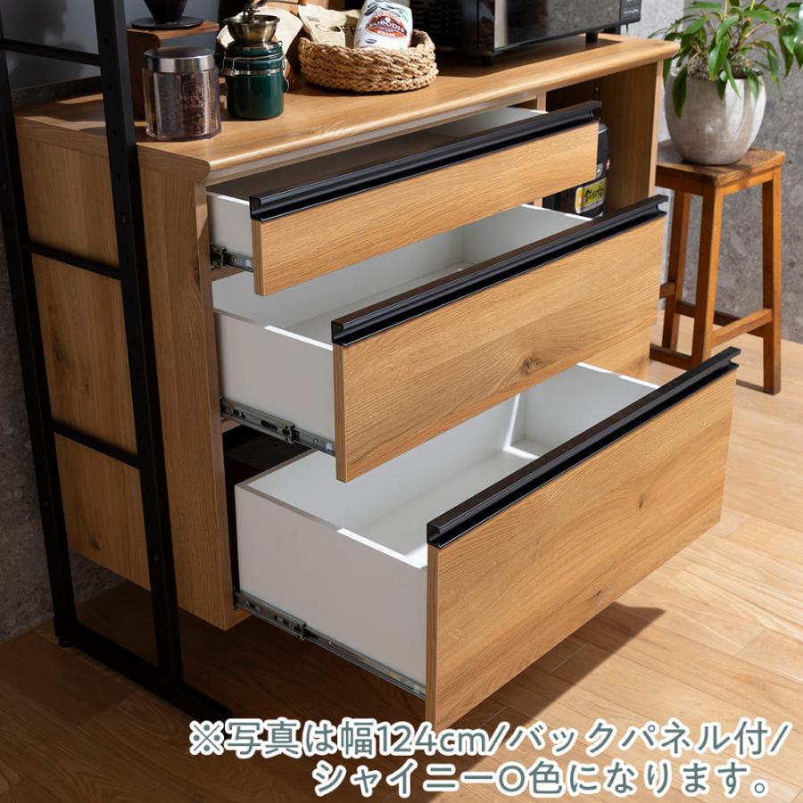 ダイニングボード スパイス 幅60cm 奥行48cm 高さ196cm スパイス60DB シャイニーオーク (配送員設置)_4