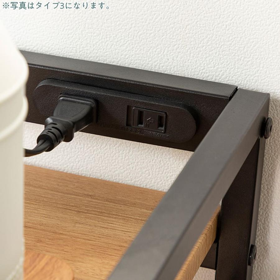 キッチンワゴン キャスター付き おしゃれ キッチン収納 W オーク キッチンワゴン キャスター付き おしゃれ キッチン収納 W オーク
