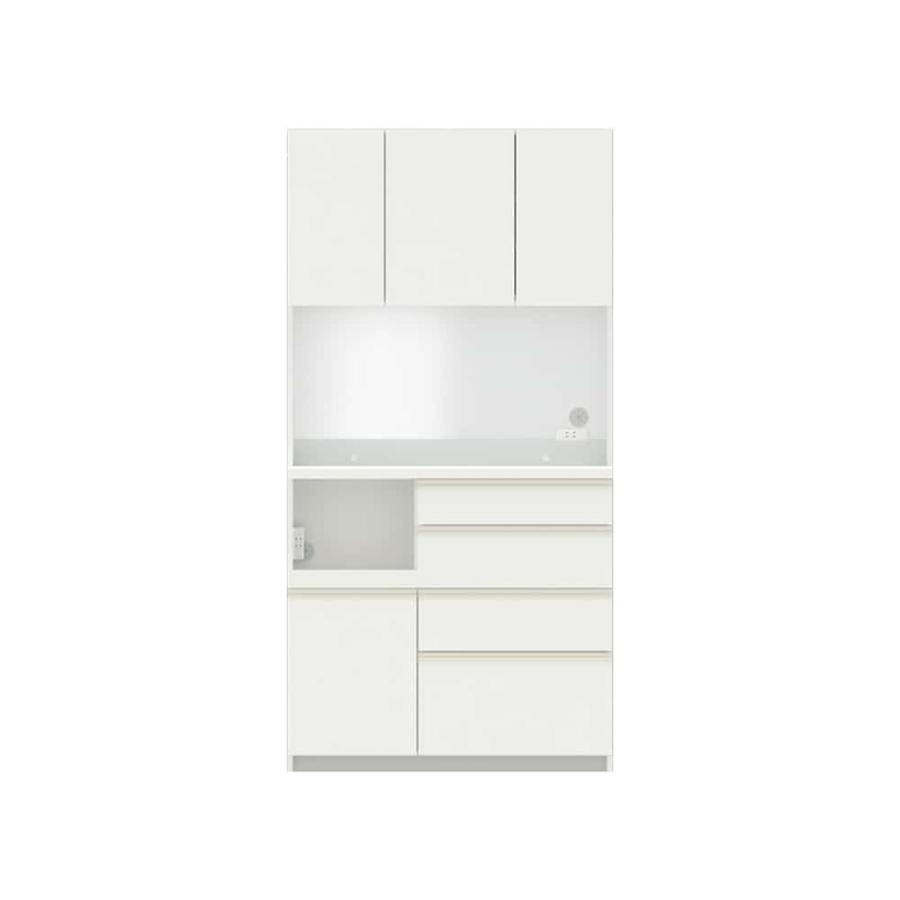 パモウナ キッチンボード EC/EM ECB-1000R W パールWH (配送員設置