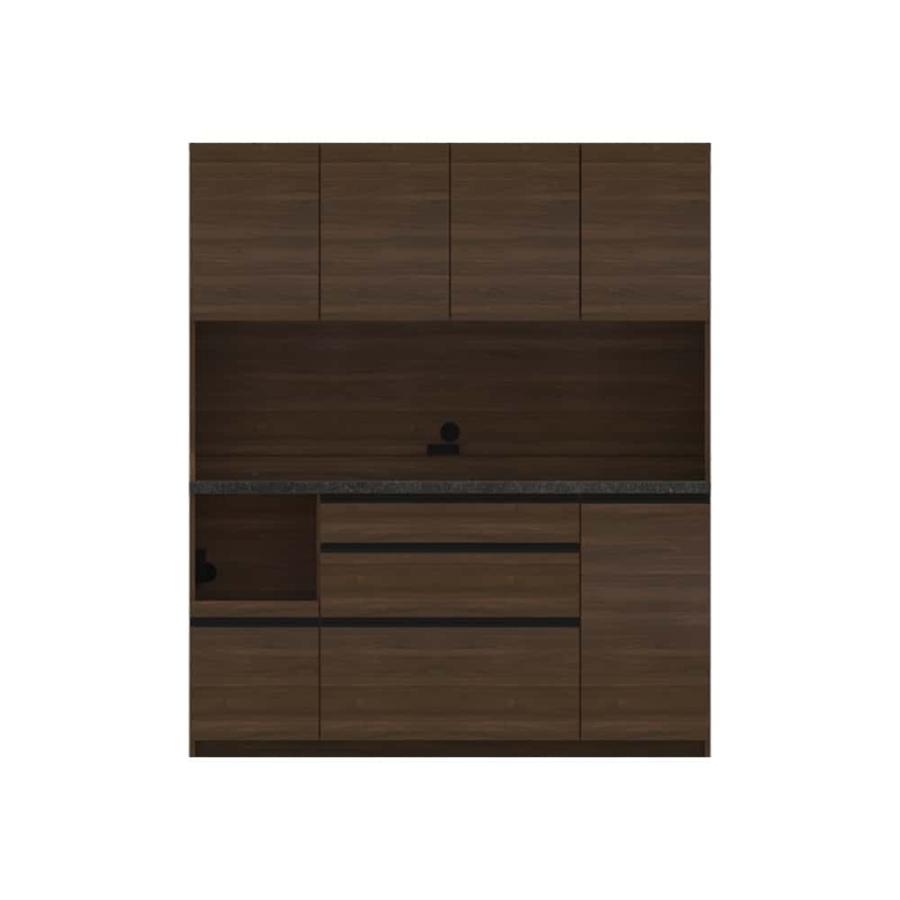 43 割引が大特価 パモウナ 食器棚 ダイニングボード おしゃれ キッチン収納 キッチンボード ダイニングボード Emb 1600r N ウォールナット 配送員設置 キッチン収納 家具 インテリア Intercontactservices Com