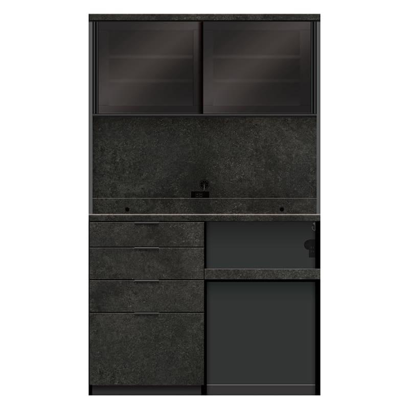 パモウナ 食器棚 キッチンボード 幅120cm 奥行50cm 日本製 キッチン