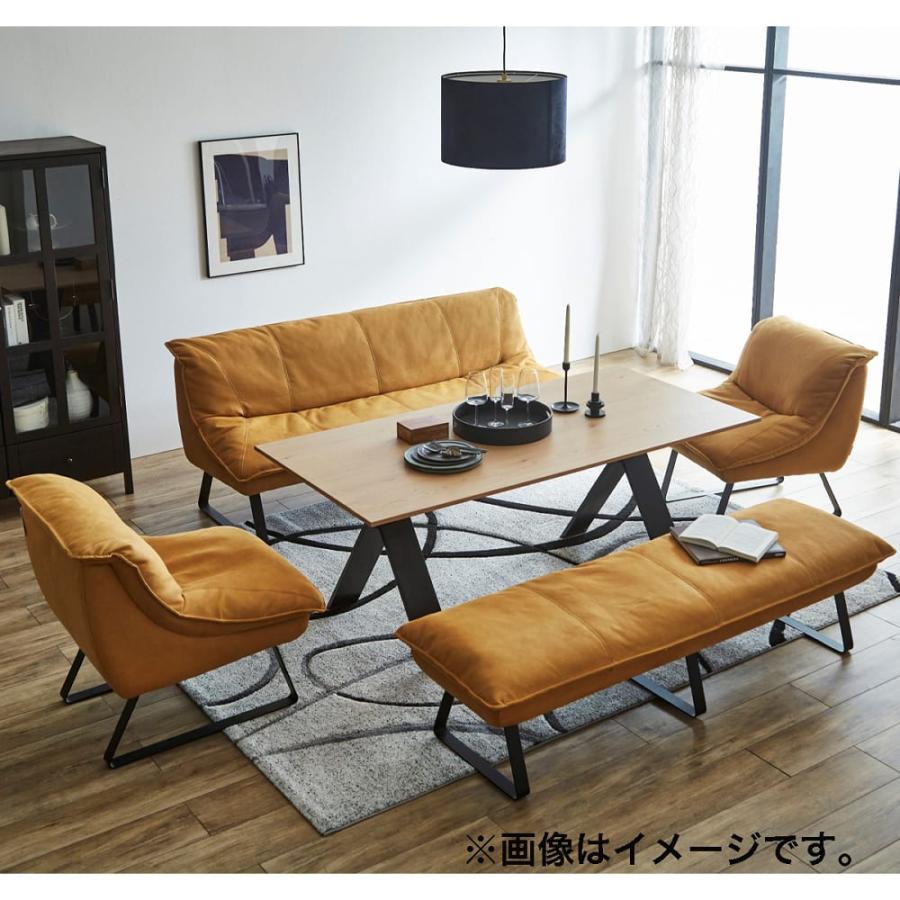 3人掛けソファ アボット PLT104ハニーレモン (大型配送便) : 島忠