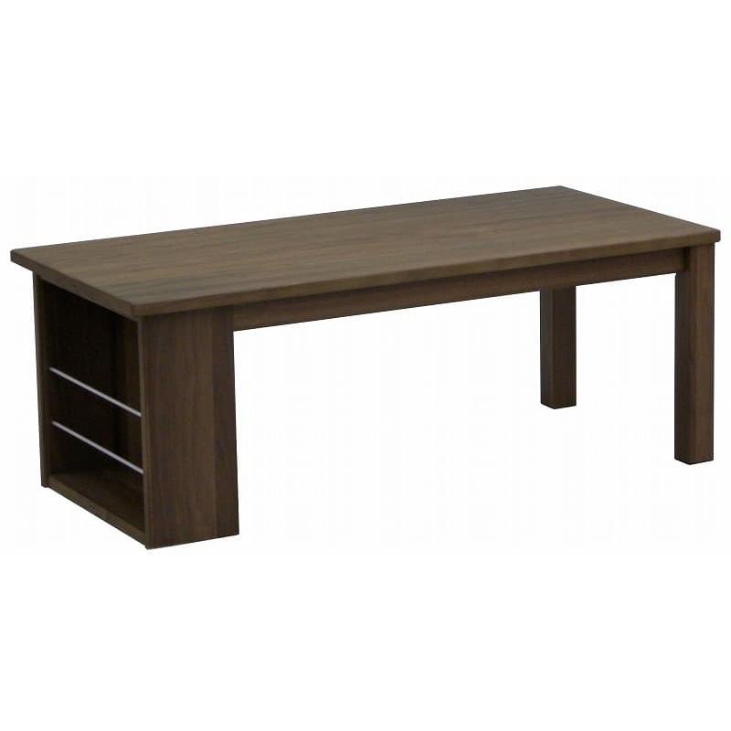 リビングテーブル　アイビス　１０５ＣＴ　ＷＮ／ＤＢＮ テーブル リビング おしゃれ 木目 モダン 幅105cm 収納 パソコンデスク