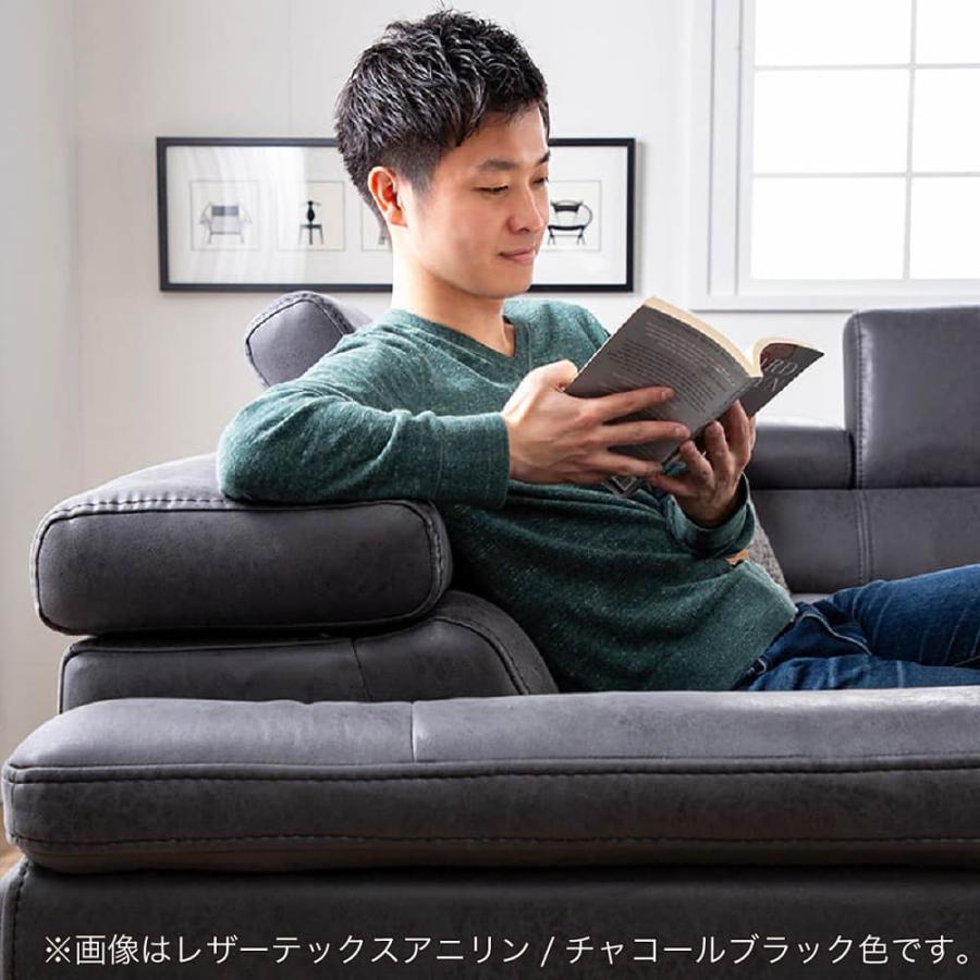 関家具 ソファ ソファー 3人掛け おしゃれ カウチソファ 三人掛け
