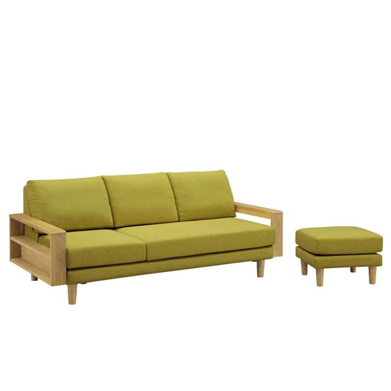 ソファ ソファー 3人掛け 北欧 おしゃれ カウチソファ L字 三人掛け シェーズロングソファ ポワール Ye ファブリック イエロー 配送員設置 島忠 ホームズ Paypayモール店 通販 Paypayモール