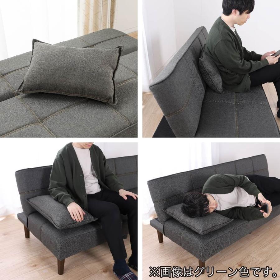 ソファーベッド セシル グリーン (配送員設置) : 島忠・ホームズ