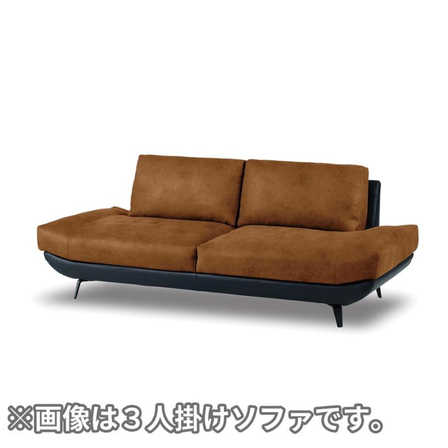 レザーテックス】 2.5人掛けソファ バルカーラ スーパー(オーカー