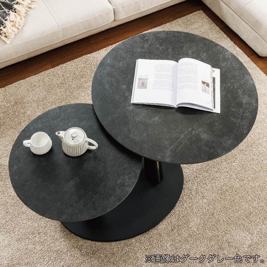 ダークブラウン 伸縮式センターテーブル センターテーブル ヤマダオリジナル YCT170031DBR100フラップ