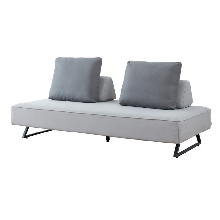 3人掛けソファ リバティII200 ライトグレー アイランドソファ