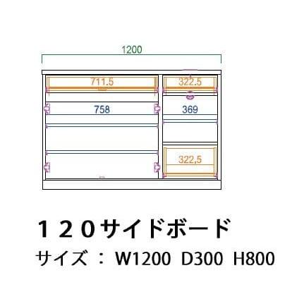 製品保証付き キャビネット 収納 おしゃれ 木製 リビング サイドボード　シンバ120サイドボード　ＮＡ 島忠 ホームズ(配送員設置)