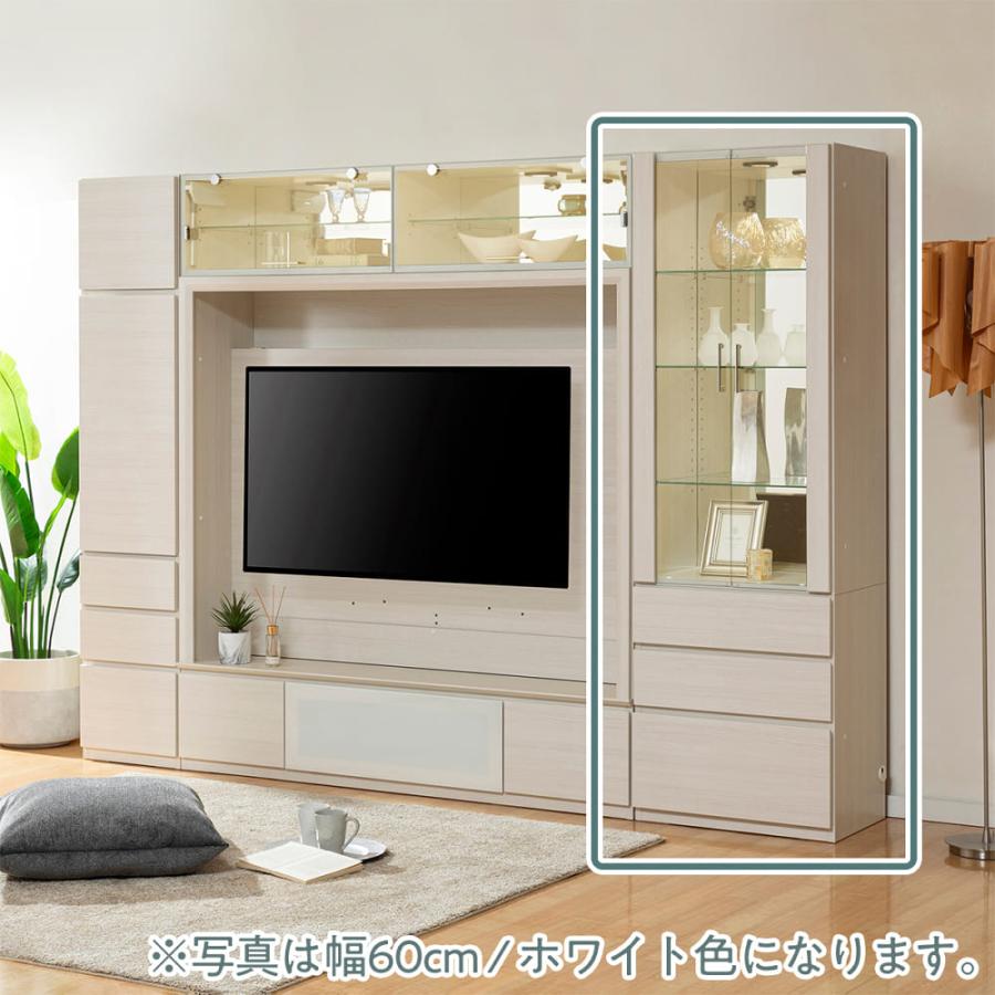 キュリオケース ヴァイス60コレクション ホワイト (配送員設置