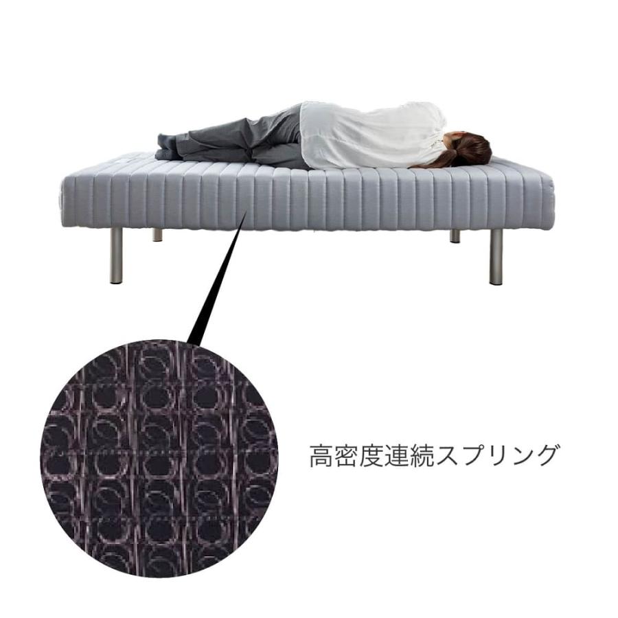 フランスベッド（FRANCEBED） セミダブルベッド ミハシー 脚高250mm