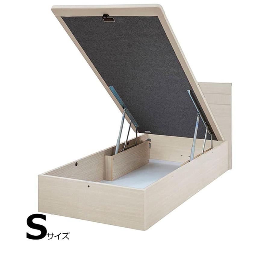 ドリームベッド ベッド ベッドフレーム シングル リフト 収納 衣類