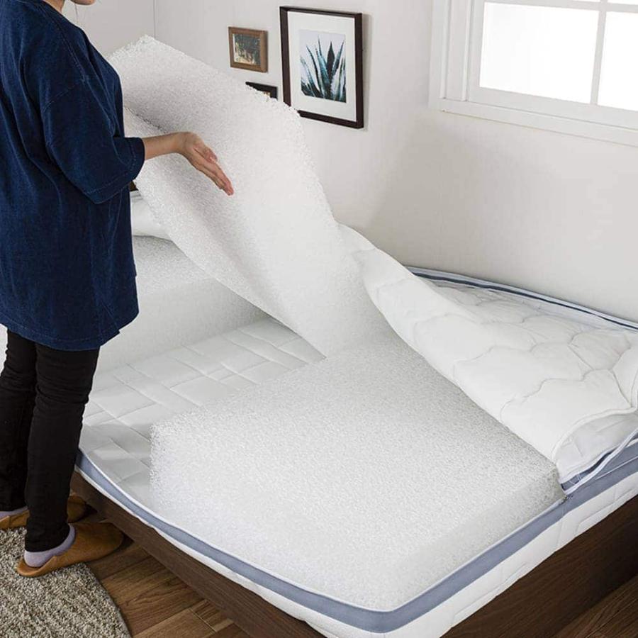 エアウィーヴ マットレス クイーン エアウィーヴ01 クイーンサイズ マットレスパッド 洗えて清潔