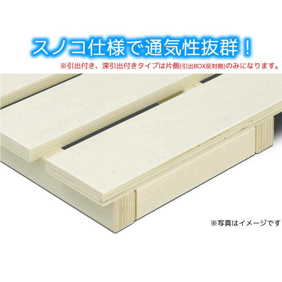 ベッド ベッドフレーム シングル 脚付き スノコ スピーク3 フラット