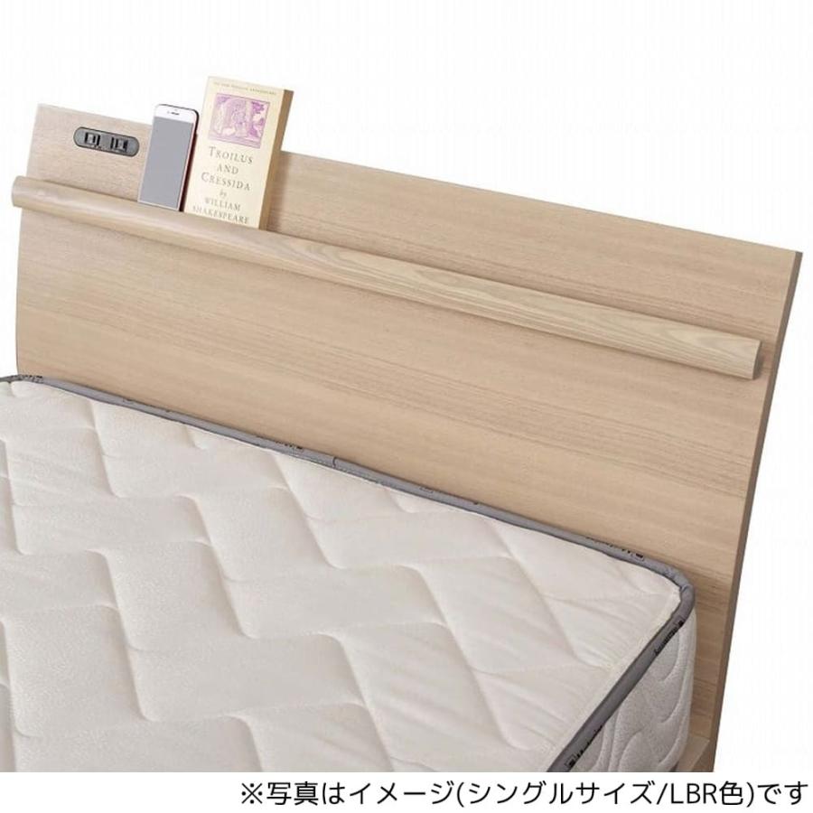 ベッド ベッドフレーム セミダブル 脚付き スノコ スピーク3 スリム 
