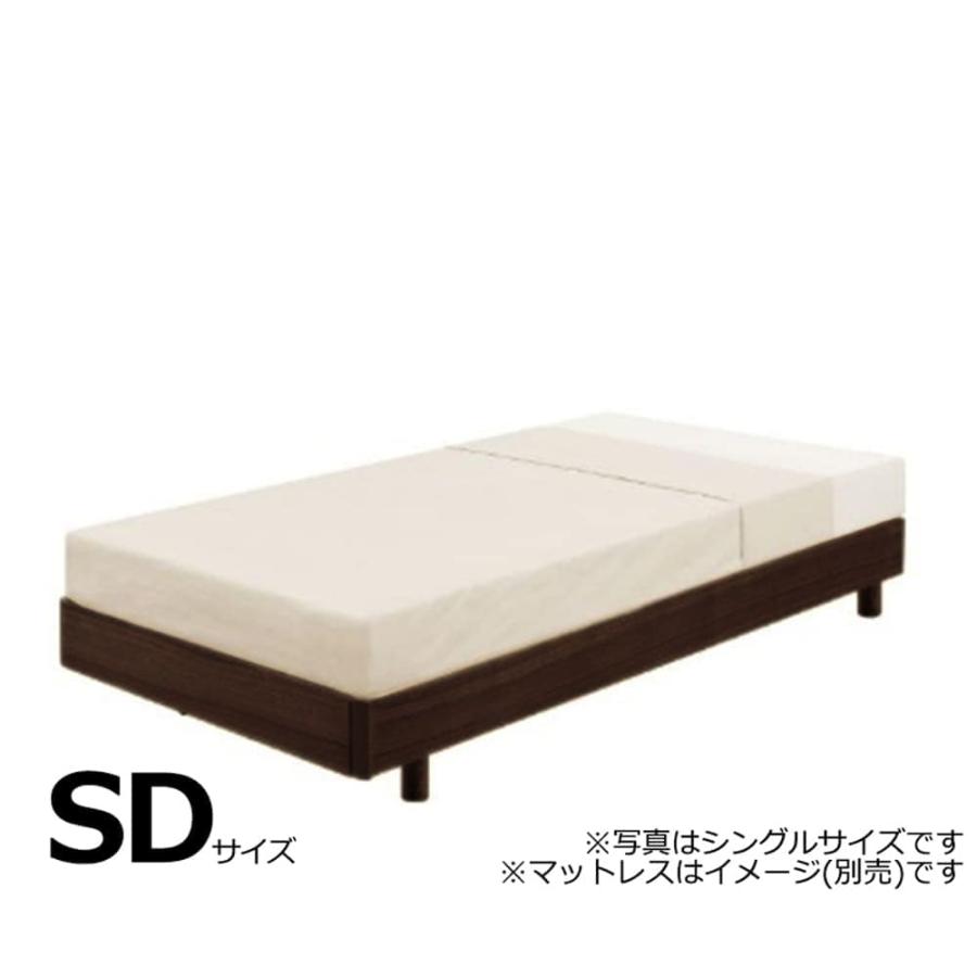 ベッド ベッドフレーム セミダブル 脚付き スノコ スピーク3 ヘッド 