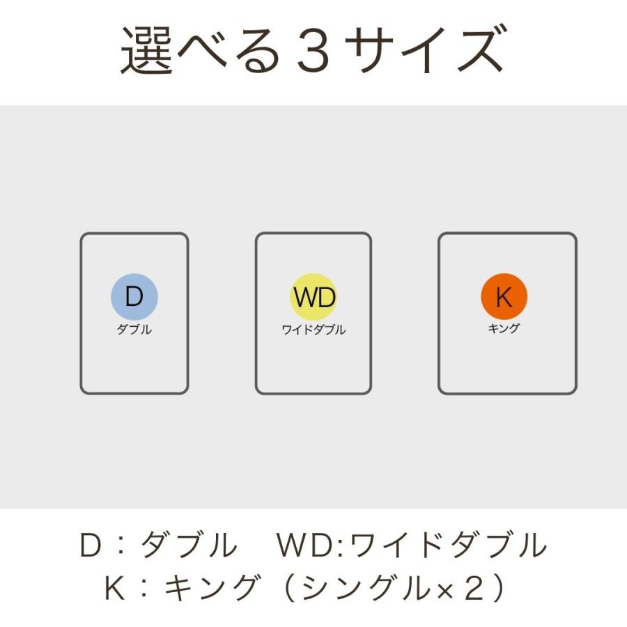 ワイドダブルベッドフレーム グランベール NA (配送員設置) : 島忠