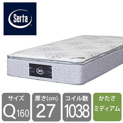 ドリームベッド]クイーン163マットレス(1枚仕様) サータレストーク 6.8