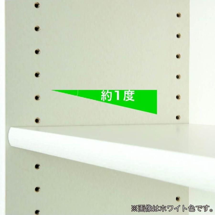 小島工芸 書棚 アコード80H(ウォールモカ) 本棚 おしゃれ 大容量 収納