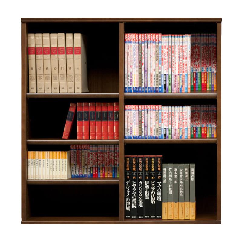 本棚 おしゃれ 収納 棚 ラック 幅110 コミックラック 家具 書籍 漫画