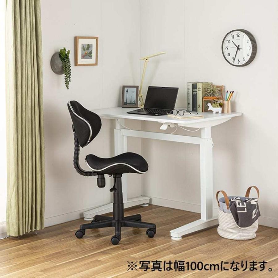 バリエーシ パソコンデスク Lld 1270 ホワイト 配送員設置 島忠 ホームズ Paypayモール店 通販 Paypayモー 昇降 Pcデスク 学習デスク ワークデスク 机 スタンディングデスク レバー式シンクロ昇降デスク やサービス