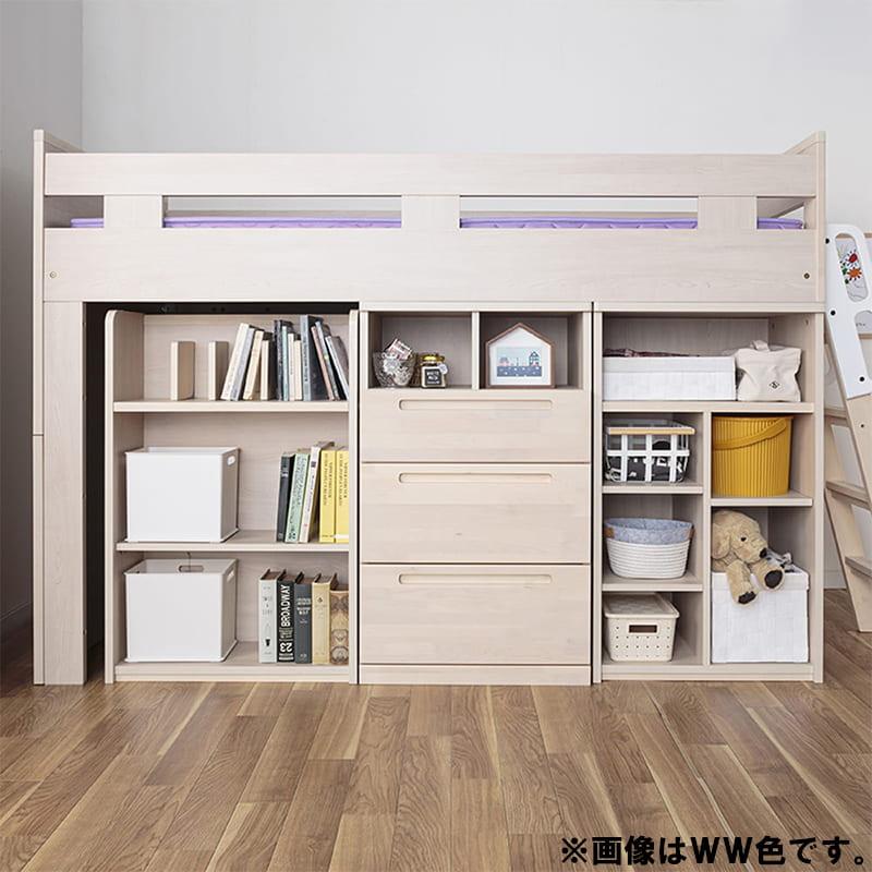 コイズミ 収納 チェスト シンプル おしゃれ 子供 キッズ チェスト コットコンポ HCB-537 WW (配送員設置)_2