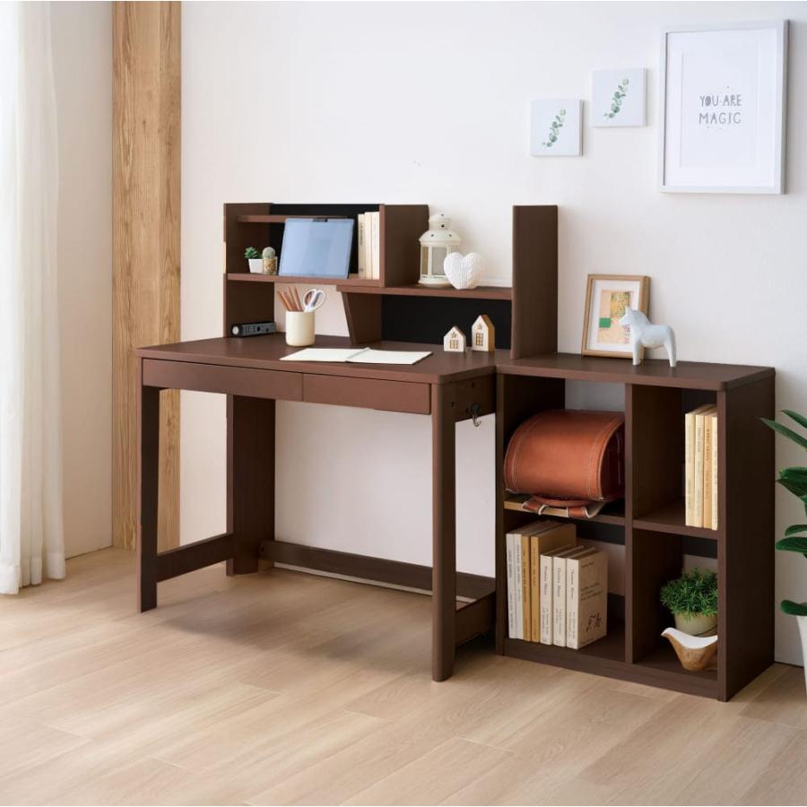 コイズミファニテック コイズミ デスク＋シェルフミニマル MDF