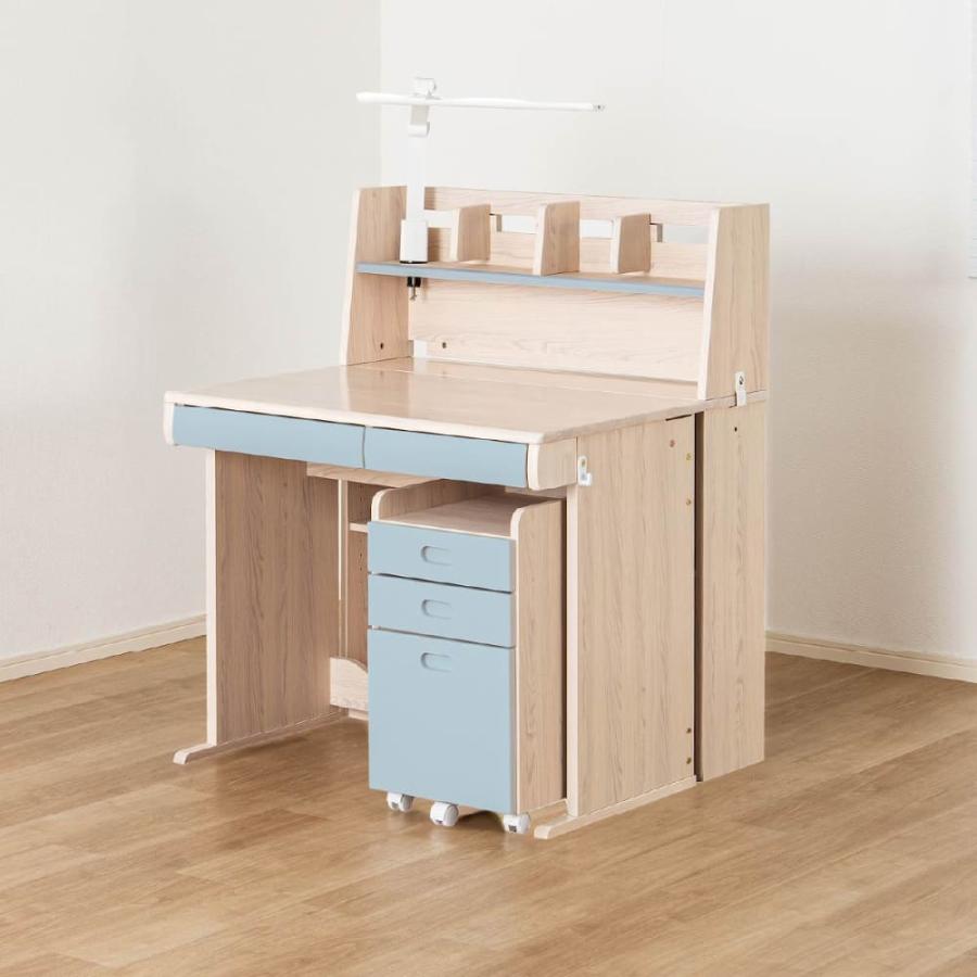 【新品・送料無料】クルト デスク 引き出し２杯付き 棚付デスク ESフレクス2 MMD-560 WW-SKB/NL-12W WH (大型配送便