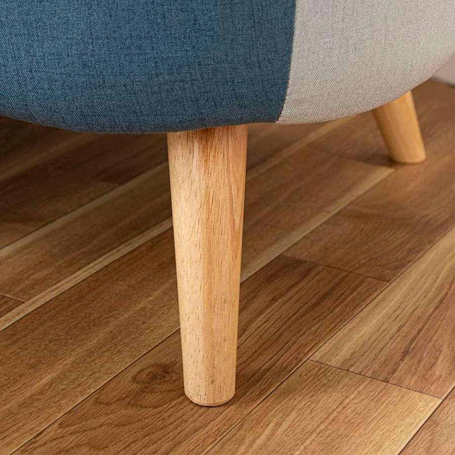 不二貿易 2人掛けソファ パッチワーク オレンジ マルチカラー デイジー 71KxdyeKvhL._AC_UF350,