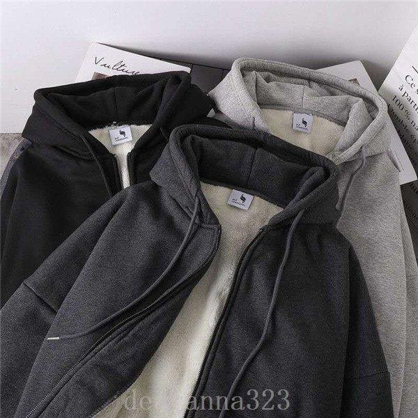 新作人気 半額セール パーカーレディーストップスコートジャケットフード付き長袖裏起毛アウターゆったり裏ボア厚手ビックシルエット Www El Services Fr