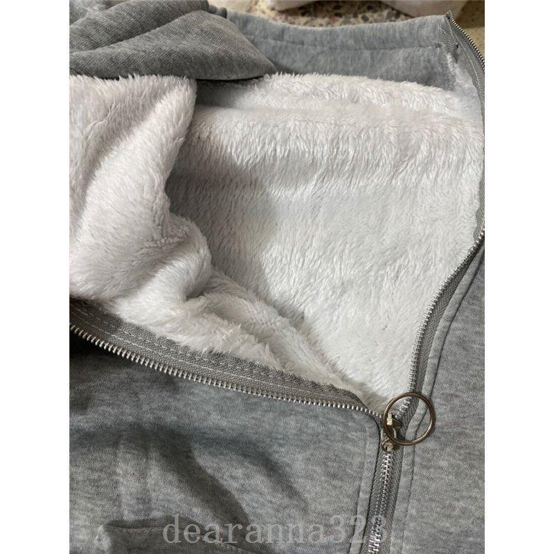 新作人気 半額セール パーカーレディーストップスコートジャケットフード付き長袖裏起毛アウターゆったり裏ボア厚手ビックシルエット Www El Services Fr