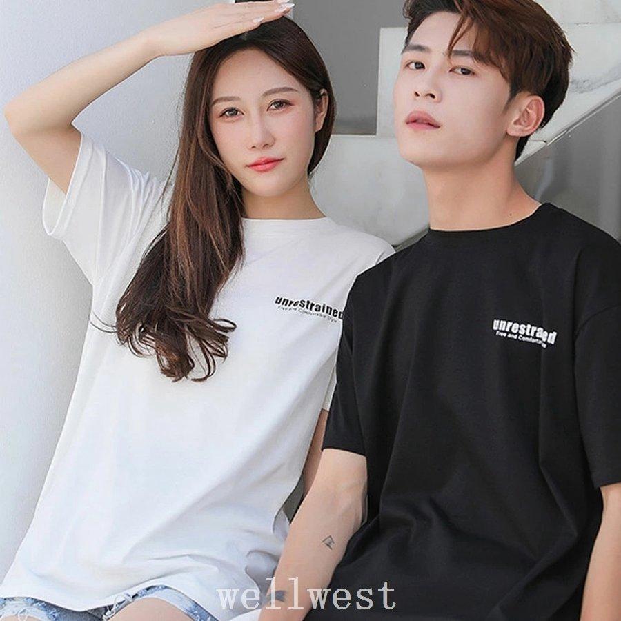 1008円 輸入 ペアルック Tシャツ カップル ペアお揃い 半袖 夏 お揃い 服 レディース