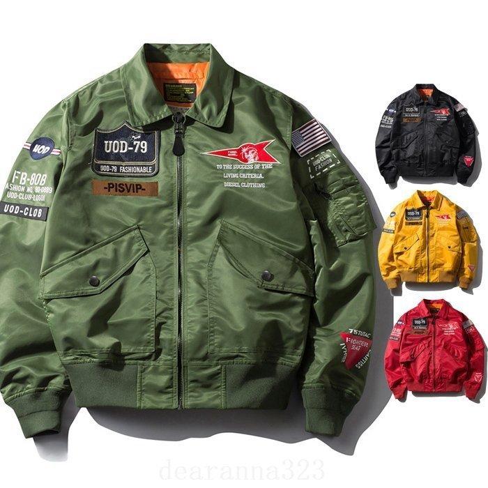半額 ジャケットメンズ春フライトジャケット秋冬ブルゾンジャケット薄めショート丈ロゴシンプルライトアウタージャンパーミリタリー風ファッション モッズ ミリタリージャケット サイズ Xl Www Oroagri Eu