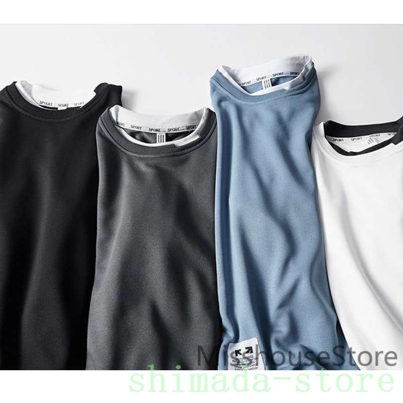 種類豊富な品揃え トップス トレーナーメンズプルオーバースウェットトップス トレーナーメンズプルオーバースウェットトップスクルーネックメンズファッションおしゃれ秋服スリム Www Threeriversofs Com