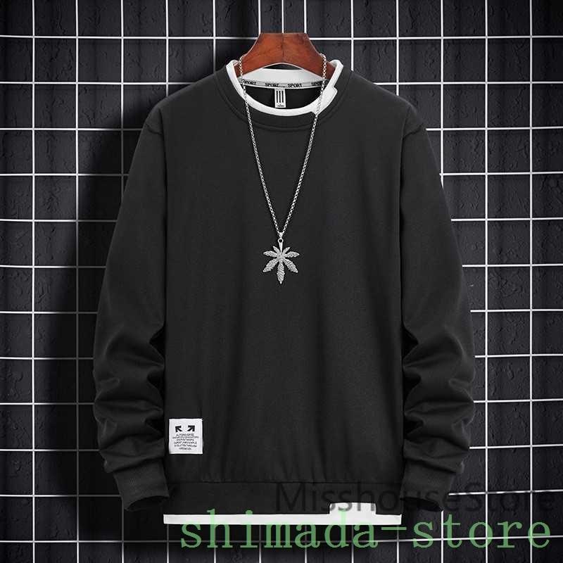 種類豊富な品揃え トップス トレーナーメンズプルオーバースウェットトップス トレーナーメンズプルオーバースウェットトップスクルーネックメンズファッションおしゃれ秋服スリム Www Threeriversofs Com