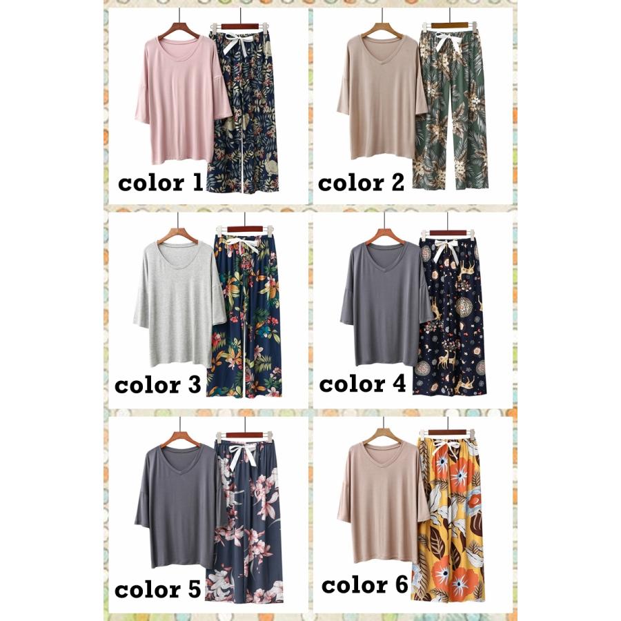 部屋着 薄手 レディース パジャマ 夏 涼しい ルームウェア 半袖 7分袖 長ズボン 上下セット 快適 2点セット 夏用 ひんやり ナイトウェア 女 寝間着 3cclgsxbze 下着 靴下 部屋着 Windowrevival Co Nz