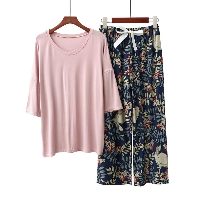 部屋着 薄手 レディース パジャマ 夏 涼しい ルームウェア 半袖 7分袖 長ズボン 上下セット 快適 2点セット 夏用 ひんやり ナイトウェア 女 寝間着 3cclgsxbze 下着 靴下 部屋着 Windowrevival Co Nz