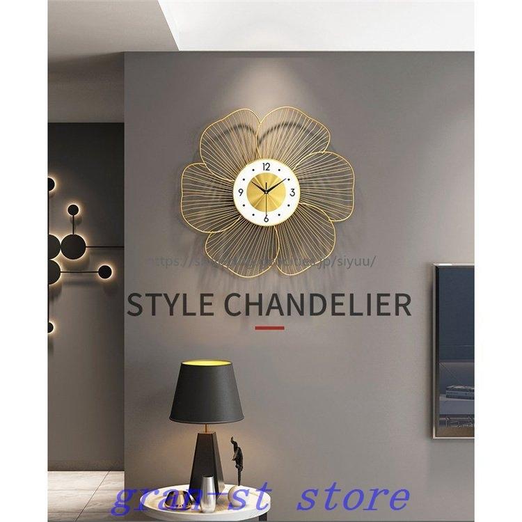 新品壁掛け時計おしゃれオシャレ北欧シンプルおしゃれ大きい静音時計花の形見やすいシンプルインテリア インテリア時計 家具 インテリア Shimada Store 掛け時計 壁掛け時計 Gra 問屋 激安