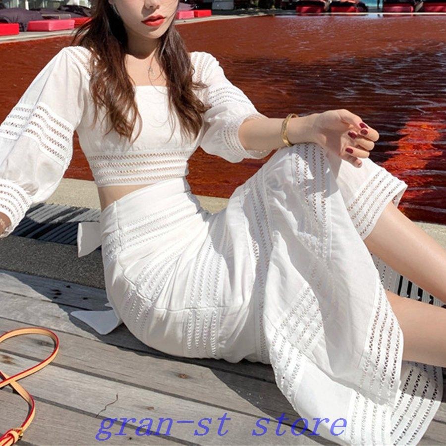 素晴らしい外見 セットアップレディーススカート白韓国 セットアップ サイズ M Michiganestateplanning Com