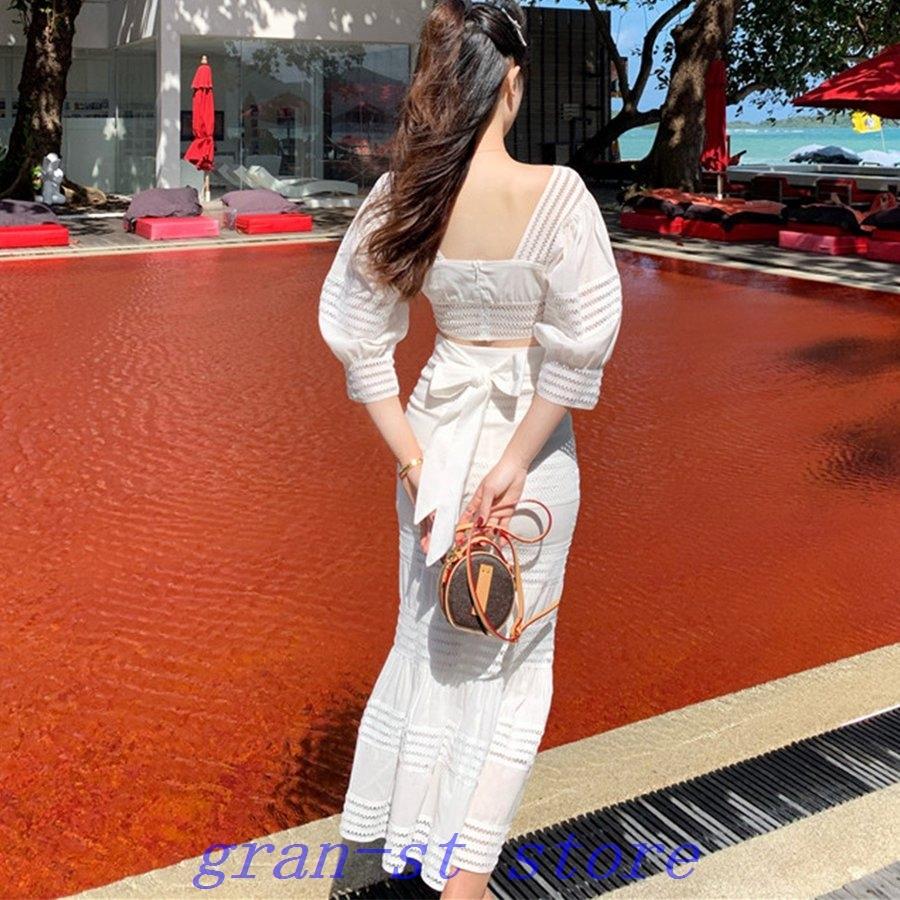 素晴らしい外見 セットアップレディーススカート白韓国 セットアップ サイズ M Michiganestateplanning Com